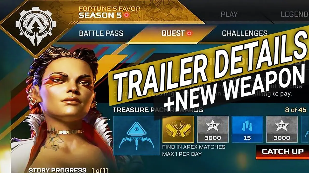 Apex Legends Season 5 Fortune's Favor